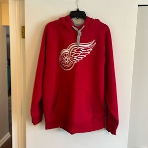 Antigua Detroit red wings. Hoodie sweatshirt. Xl. EUC